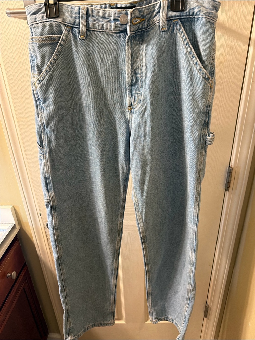 Jack & Jones Light Blue Men's Carpenter Jeans